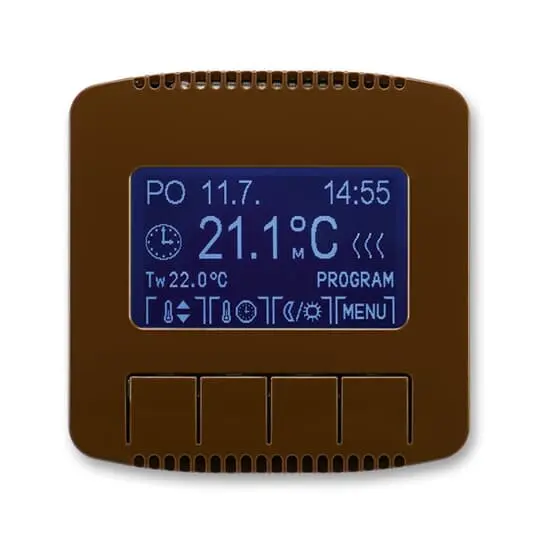 termostat programovatelný TANGO 3292A-A10301 H hnědá